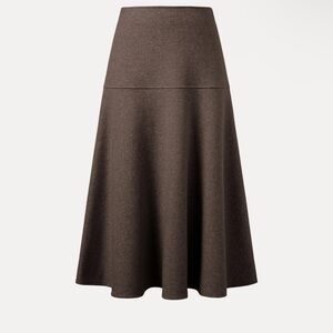 OGL Chocolate A-Line Skirt
